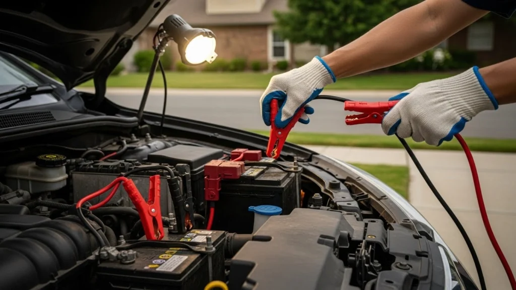 How To Jump A Car With Jumper Cables